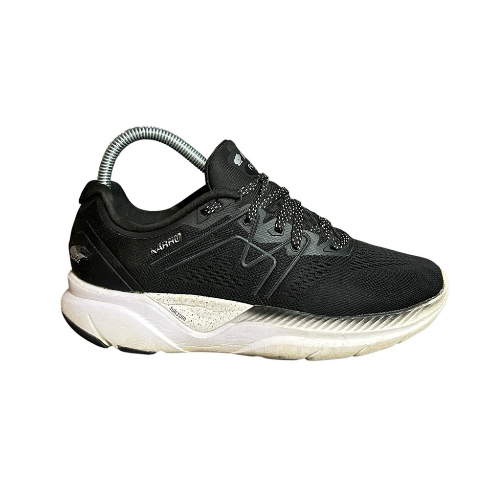 Karhu Running‎ Shoes Womens Sz 7.5 Fusion Ortix 3.0 F200314 Black Sneakers Gym